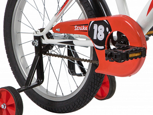 Велосипед Novatrack Strike 18" (2020) 183STRIKE.WTR20 white/red