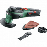 Многофункциональный аккумуляторный инструмент Bosch UniversalMulti 12 + набор оснастки 0603103020