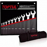 Набор рожковых ключей Toptul 6-32 мм 10 штук GPCJ1001