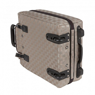Чемодан малый Polar П7090 brown