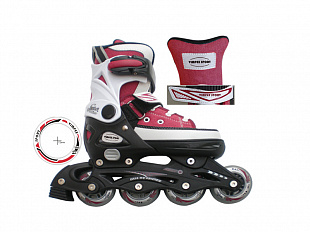 Роликовые коньки Vimpex Sport PW-126-B26 bordo
