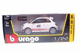 Коллекционная машина Bburago 1:24 Fiat Abarth 500 (18-28101)