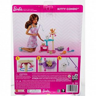 Игровой набор Barbie Kitty Condo (HHB70)