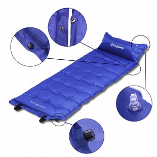 Самонадувающийся коврик KingCamp Base Camp Comfort 3560 Blue