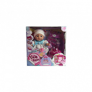 Кукла PlaySmart Пупс YL1822N white