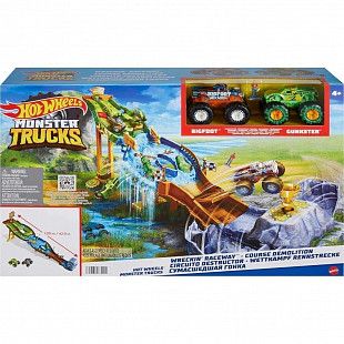 Трек Hot Wheels Monster Trucks Wreckin' Raceway (HJG32)