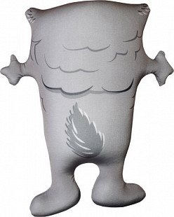 Мягкая игрушка Мнушки Собака Обнимака T4643C1711A002BK серый