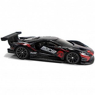 Машинка Hot Wheels Базовой коллекции 2016 Ford GT Race 67/250 (5785 GTB52)