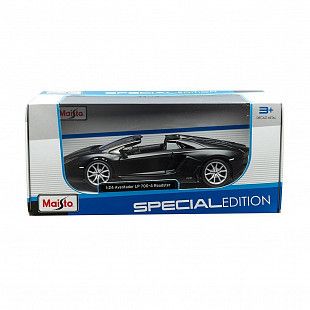 Масштабная модель автомобиля Maisto 1:24 Ламборгини Авентадор (31504) black