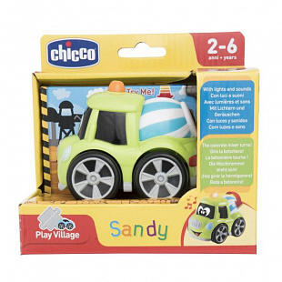 Игрушка-машинка Chicco Строитель Sandy 00009356000000