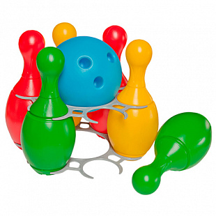 Игровой набор ТехноК Набор для игры в боулинг 2 2919