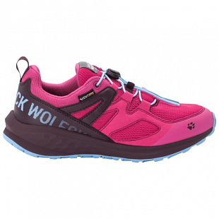 Кроссовки детские Jack Wolfskin Unleash 2 Speed Vent Low K pink / burgundy