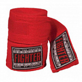 Бинт боксерский Fighter red
