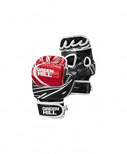 Перчатки для MMA Green Hill MMA-0055R red/black