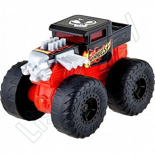 Машинка Hot Wheels Монстр трак Roarin' Wreckers Bone Shaker (HDX60 HDX61)