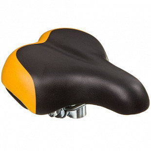 Седло Novatrack детское black/orange КЛ98770