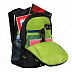 Городской рюкзак GRIZZLY RU-031-1 /1 black/light green