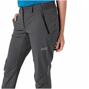 Брюки женские Jack Wolfskin Delta Pants W dark iron