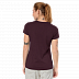 Футболка женская Jack Wolfskin Brand T Women burgundy