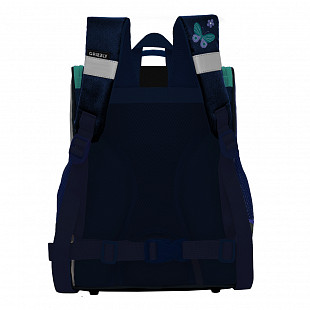 Рюкзак школьный с мешком GRIZZLY RAm-184-3 /1 dark blue