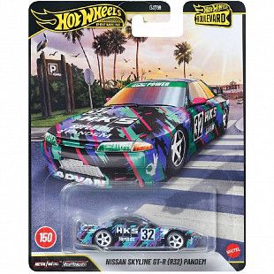 Машинка Hot Wheels Premium Nissan Skyline GT-R (R32) Pandem (GJT68 JHW41)