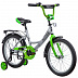 Велосипед Novatrack Vector 18" (2019) Silver/Green 183VECTOR.SL9