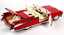 Масштабная модель автомобиля Maisto 1:18 Кадилак Эльдорадо (36813) red