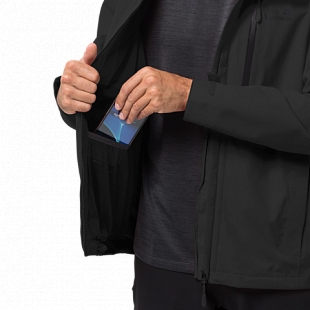 Куртка мужская Jack Wolfskin Keplar Trail Jacket M black