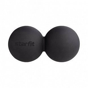 Мяч для МФР Starfit Pro RB-102 6 см двойной black