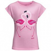 Футболка детская Jack Wolfskin Flamingo T Girls lilac