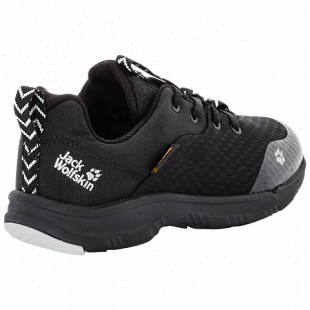 Полуботинки детские Jack Wolfskin Phoenix Texapore Low G black