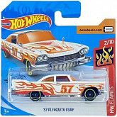 Машинка Hot Wheels Базовой коллекции '57 Plymouth Fury 168/250 (5785 GHD67) mainline 2020