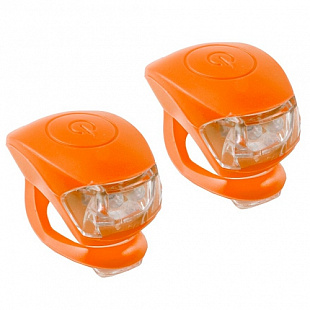 Комплект велофонарей M-Wave Cobra IV 5-220637 orange