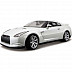 Сборная модель автомобиля Bburago 1:18 Nissan GT-R (18-15053) white