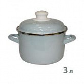 Кастрюля с металлической крышкой 193338 3,3л