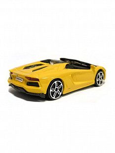Машинка Bburago 1:43 Lamborghini Aventador LP700-4 Roadster (18-30000/18-30249) yellow