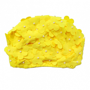 Шапочка для плавания Zez Sport BZ-Z yellow