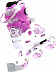Роликовые коньки Maxcity Leon violet