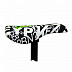 Велоседло DDK FIX-2 C17 black/white/green