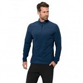 Джемпер мужской Jack Wolfskin Arco Men indigo blue stripes