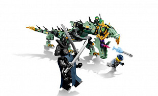 Конструктор LEGO Лего Механический Дракон Зеленого Ниндзя 70612