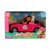 Кукла с машиной Qunxing Toys Подружка K899-14
