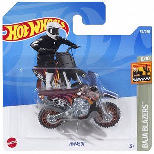 Мотоцикл Hot Wheels Базовой коллекции HW450F 52/250 (5785 HCV55)