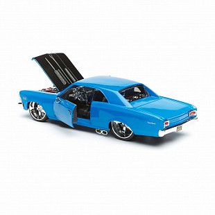 Масштабная модель автомобиля Maisto 1:24 Шевроле Шевель SS 396 1966 (31333) Blue 