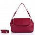 Женская сумка из кожи Pola 9026 dark pink