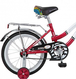 Велосипед Novatrack Zebra 16" (2016) Red/White 165ZEBRA.RD6