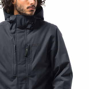Куртка мужская Jack Wolfskin West Coast Jacket ebony