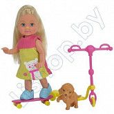 Кукла Evi Love Scooter Fun 12 см. (105732295) pink