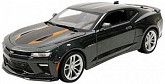 Масштабная модель автомобиля Maisto 1:18 Шевроле Камаро SS купе 2017 (31385)black/orange