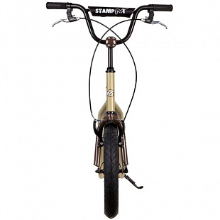 Самокат внедорожный Novatrack City Line Beige 16/12" 16STAMPN1CL.BG8
